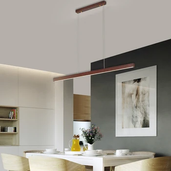 Minimalisme LED Træ Vedhæng Lys Belysning til Hjemmet Udsmykning Køkken Hængende Lys Indendørs Stue, Soveværelse lamper