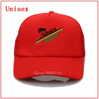 Nyeste mode Sjove Jamaica Reggae Udskrivning baseball cap Mænd kvinder Sommeren Tendens Cap Nye Unge Joker solhat Stranden Visir hat