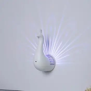 Peacock Projektor Lampe 7Color USB-Genopladelige Fjernbetjening LED-Væg Lys Korridorer Baggrund Nat, Lyse Soveværelser Hjem Indretning