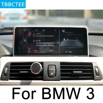 Til BMW 3-Serie 2017 2018 2019 EVO Bil Android multimedia-afspiller, tv med touch skærm, GPS-Navigation, radio stereo Lyd hoved