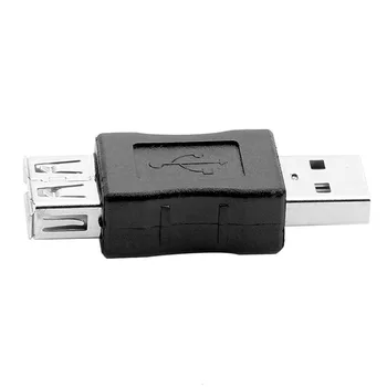 USB 2.0 Mandlige (Type A) til USB-Hun (Type A) - Stik, USB-Kvindelige til USB Mandlige Converter Adapter til mobiltelefon