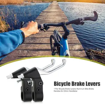 1 Par Cykel Bremse Håndtag i Aluminium Cykel Bremse Håndtag til 22mm Styret Cykling Dele Cykel Bremser, Håndtag Udskiftning