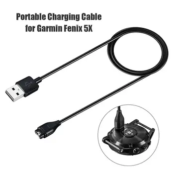 1m USB Opladning Kabel-Oplader Til Garmin Fenix6s / Fenix6 / Fenix5 / Fenix5 Plus / Fenix 5X / Vivoactive 3