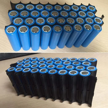 1stk Batteri Holder 10x Celle Plast for18650 Batteri Spacer Indehaveren Cylindriske Celle Beslag Stå
