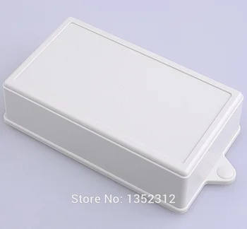 2 stk/masse 145*85*40mm vægmonteret plast kasse til elektroniske ABS junction box desktop instrument kasse boliger DIY projekt box