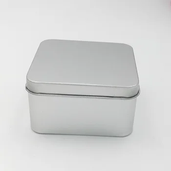 300pcs 8.5*8.5*4.5 cm Høj Kvalitet, Farverige tedåse Tin Box Smykker Opbevaring Tilfælde, Firkantede Metal Candy Box wen5927