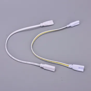 30cm Dobbelt-end Kabel-leder 3-pin LED-To-fase Tre-fase T4 T5 T8 Led Lampe Belysning Tilslutning af Rør-Stik