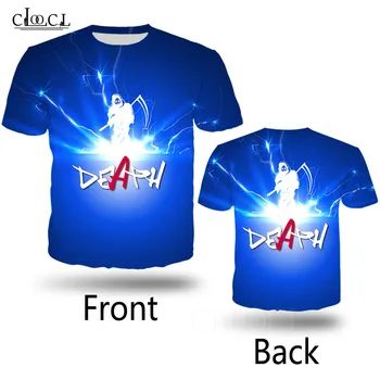 3D Print Mænd T Shirts Blå Trend Design T-Shirt Unisex Fashion Harajuku Hip Hop Streetwear Design Tshirt Toppe Kvinder Tee Shirt