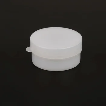 50stk Tomme Genpåfyldelige Flasker Eye Cream ansigtscreme Container Box Rejse Makeup-Værktøjer (Hvid)