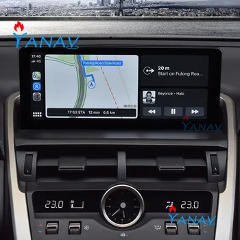 Bil stereo Android Multimedia bil video-lyd-Afspiller til-Lexus NX NX200 NX300h 2018 2019 2020 Bil GPS-Navigation, radio player