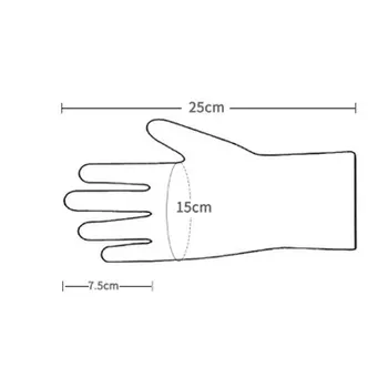 Fuld Finger Handsker Unisex Par skridsikre Handsker Touch Screen Strikke Uldne Udendørs Bløde Varme Vanter Kvinder Mænd Handsker 1 Par
