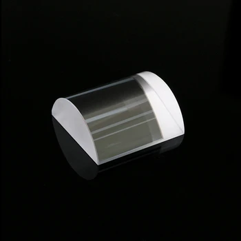 Hot sælger høj kvalitet 53*50.8*13.8 mm konveks cylinder linse optisk glas Plano-konveks cylindriske linser