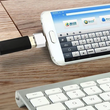 Micro-USB-Mand Til USB-Kvindelige OTG Mini Adapter Omformer Data Opladning Til Android Smartphone Til USB-Flash-Drev Til Gamepad