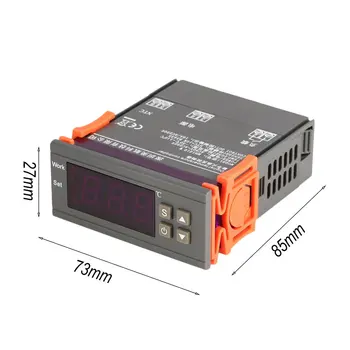MTC1000A DC 12V Digital LED Mikrocomputer Luftfugtighed Controllere Hygrometer Affugte Switch Relæ Hygrostaten 0-99%RH Kontrol