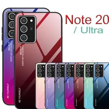 Note20 ultra taske Til samsung galaxy 20ultra telefon dække note 20 5g ikke Hærdet glas note20ultra Luksus med glas linse film