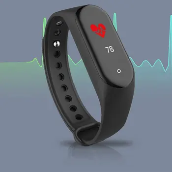 Ny M4 Smart Band Trænings-Og Tracker Smart Ur Sport Smart Armbånd Puls, Blodtryk Smartband Overvåge Sundhed Armbånd