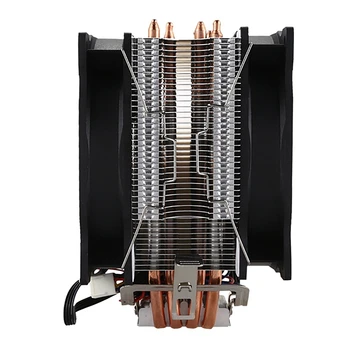 SNEMAND CPU Køling System Direkte Kontakt CPU Cooler Master Heatpipes Fryse Tower CPU Køling Dual Fan med PWM-2 Fans