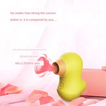 Sugende Vibrerende Spyd Kvinder er Bryst-Sugende Toy Drilleri Mimi Brystvorten Klitoris Spænding