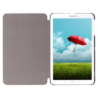 Tablet etui til Samsung Galaxy Tab E 9.6 T560 T561 T565 T567V Fold Klappen Stå Dække PU Læder taske til Samsung Tab E 9.6
