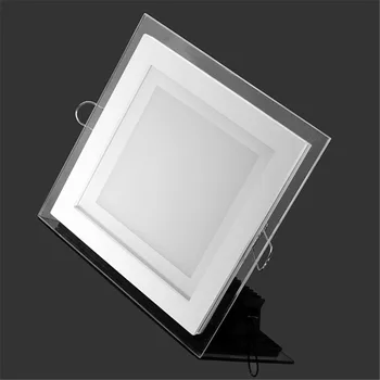 Varm/Naturlig/Kold Hvid 3 FARVE UDSKIFTELIGE LED Downlight LED Forsænket Loft-Panel Lys 10stk/masse, DHL Gratis Fragt