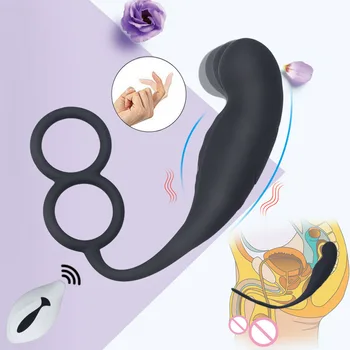 Vibrator Prostata Massager Butt Plug Sex Legetøj Til Mænd Masturbator G-Spot Stimulator Dildo Anal Plug Voksen Sex Produkter Til Man
