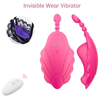 Vibratorer Stimulator For Trusser Køn Kontrol Shop Bærbare Trådløse Legetøj Kvinder Legetøj Klitoris Voksen Sex Vibrador Fjernbetjening Vibrator