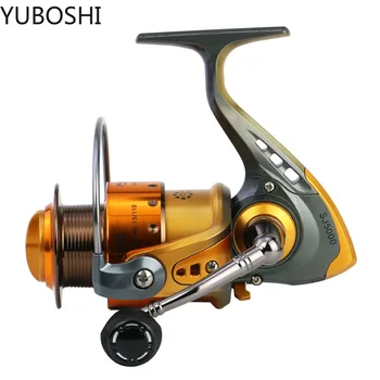 YUBOSHI 13+1BB Spinning-Fiskeri Hjuls Metal SJ2000-7000-Serien til Venstre/Højre Udskiftelige Ferskvand/Saltvand Spinning Hjul